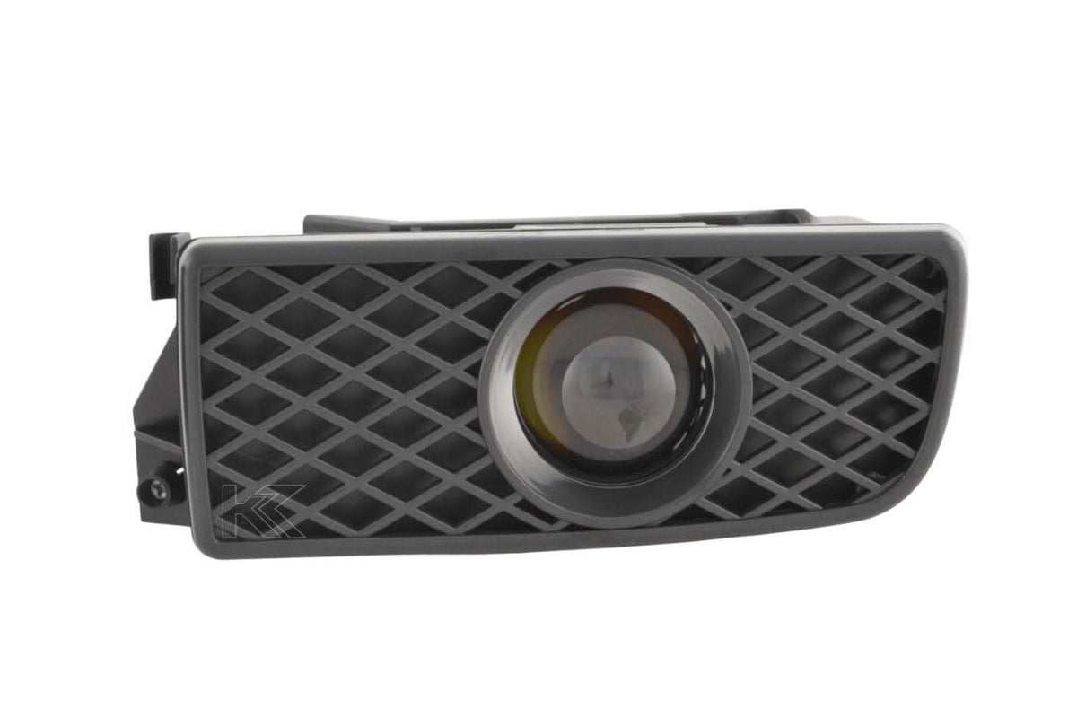 K2 Industries BMW 3-Series E36 EVO fog lights for 1991-2000, showing the durable fog light assembly with clear lenses.