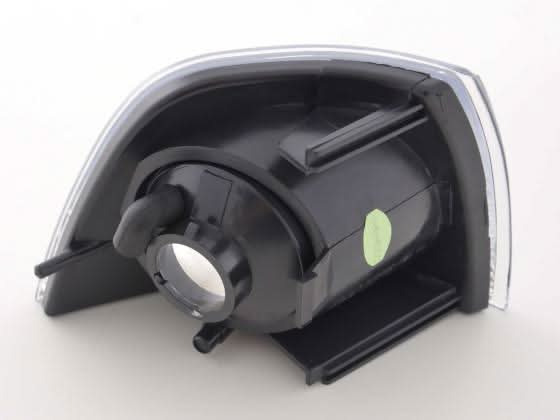 BMW 3-Series E36 sedan and touring clear chrome corner lights by K2 Industries, compatible with 1992-1998 models.