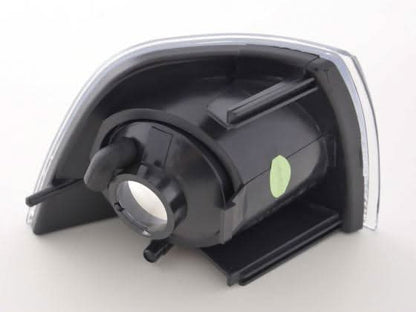 BMW 3-Series E36 sedan and touring clear chrome corner lights by K2 Industries, compatible with 1992-1998 models.