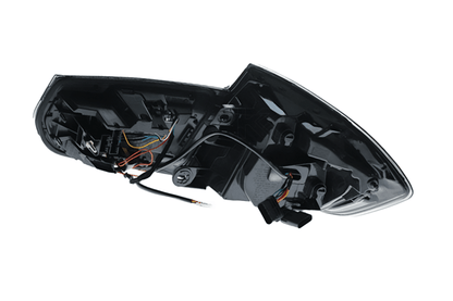 BMW 3 Series F30 F35 F80 LED tail lights by K2 Industries, showcasing modern design and bright illumination for 2012-2019 models.