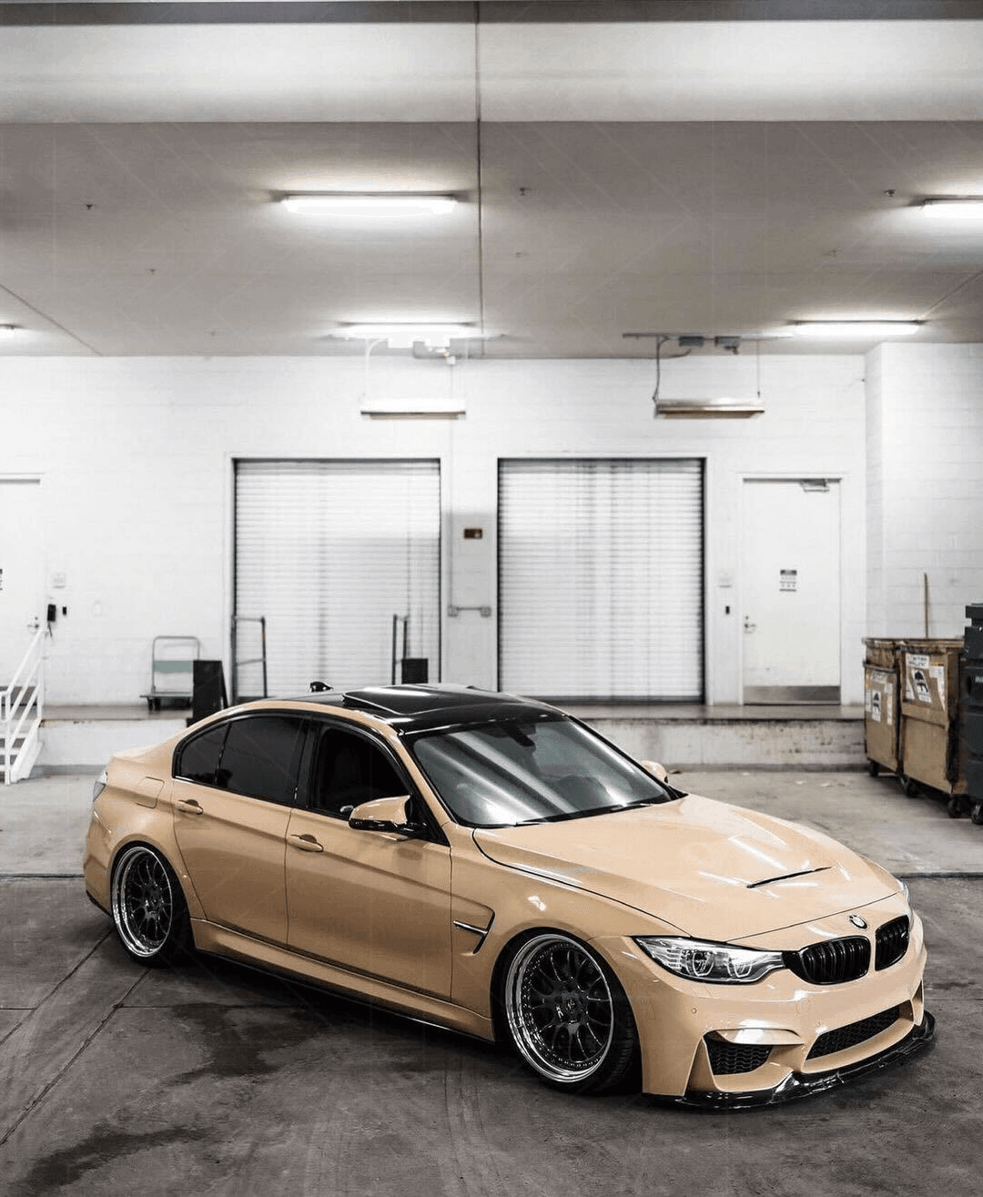 BMW 3-Series F30/F80 clear tail lights by K2 Industries, showing sleek, modern design for models 2011 to 2020.