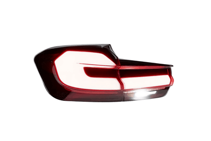 BMW 3 Series F31 modern black line LED tail light upgrade by K2 Industries, 2012-2019, showing sleek tail light design.
