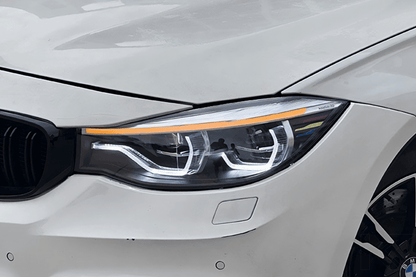 BMW 3 Series F34 GT LED projector lens headlights by K2 Industries, featuring sleek design and advanced lighting technology.