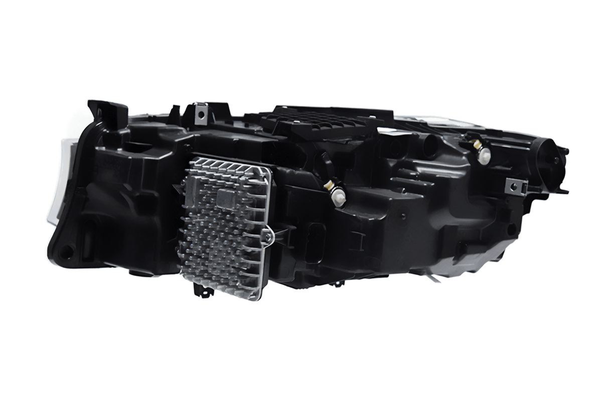 BMW 3 Series F34 GT LED projector lens headlights by K2 Industries, showing sleek design and clear lens details for 2012-2019 models.