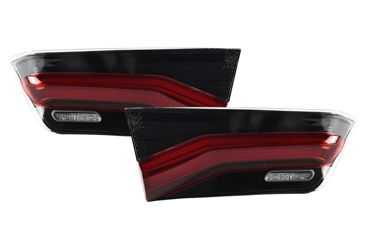 BMW 3 Series G20 G28 M8 Style inner tail light mod by K2 Industries, showing sleek LED tail light design for 2019-2024 models.