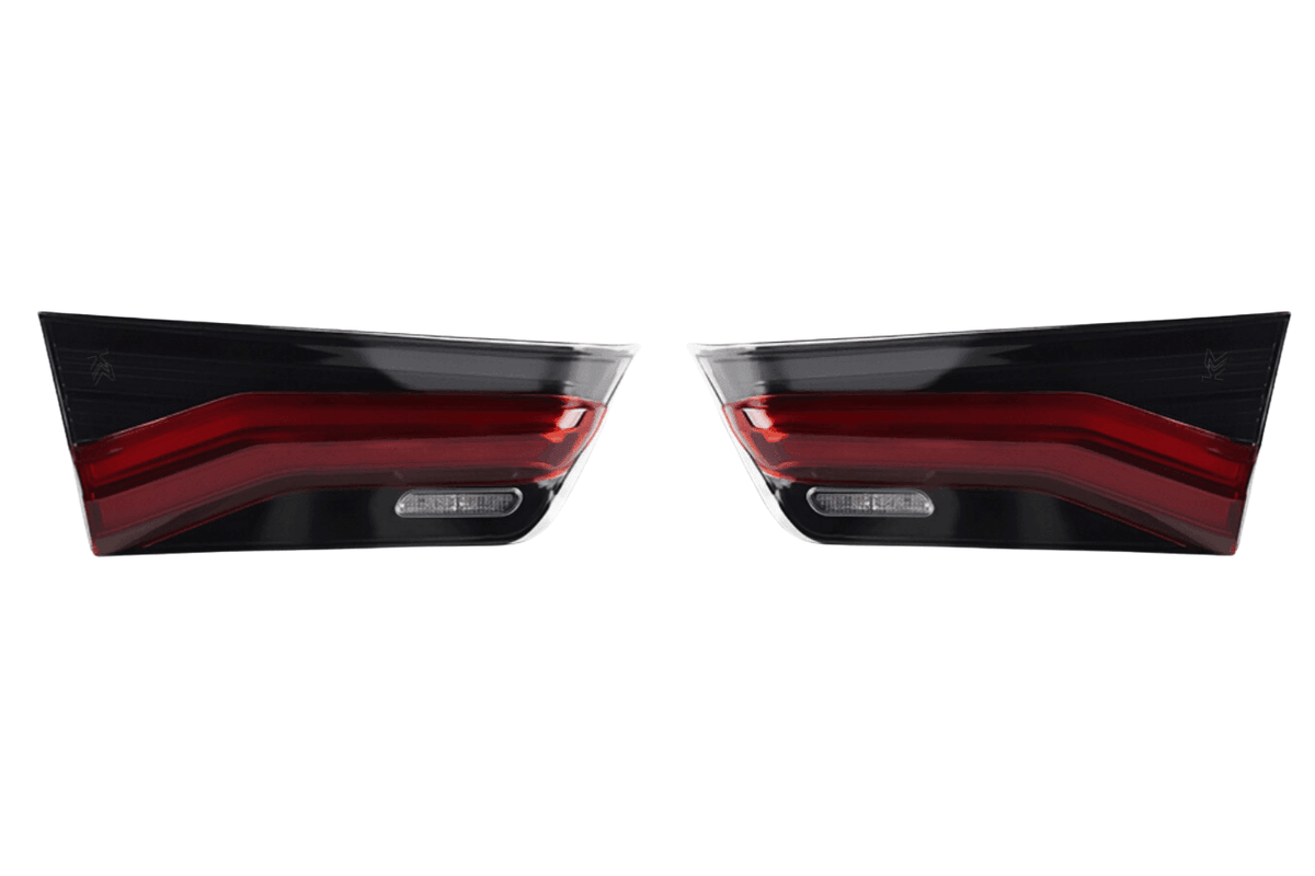 BMW 3 Series G20 G28 M8 Style inner tail light mod by K2 Industries, showing sleek LED tail light design for 2019-2024 models.