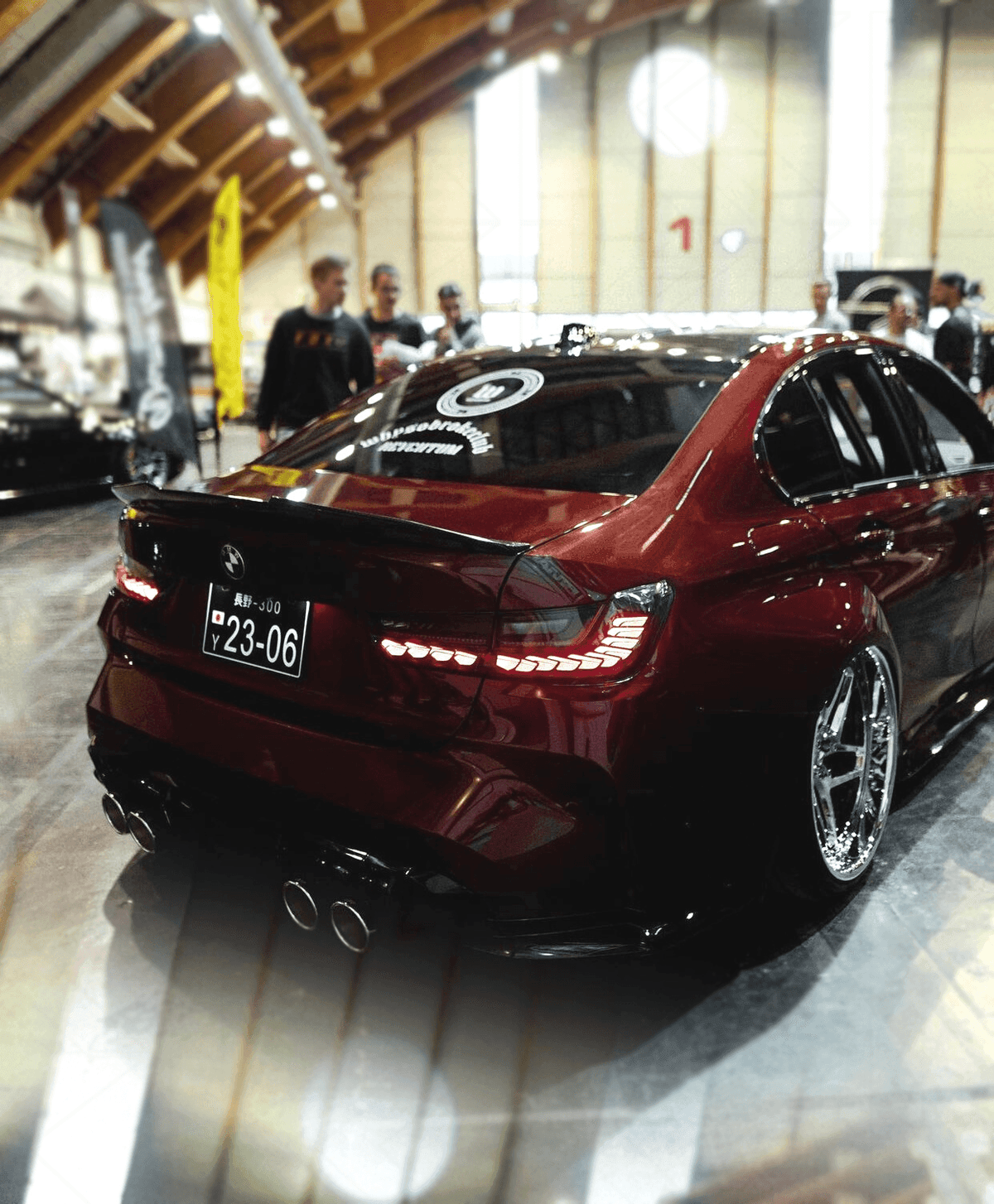 BMW 3-Series G20 G28 G80 GTS style tail lights by K2 Industries, featuring sleek automotive lighting design for 2019-2024 models.