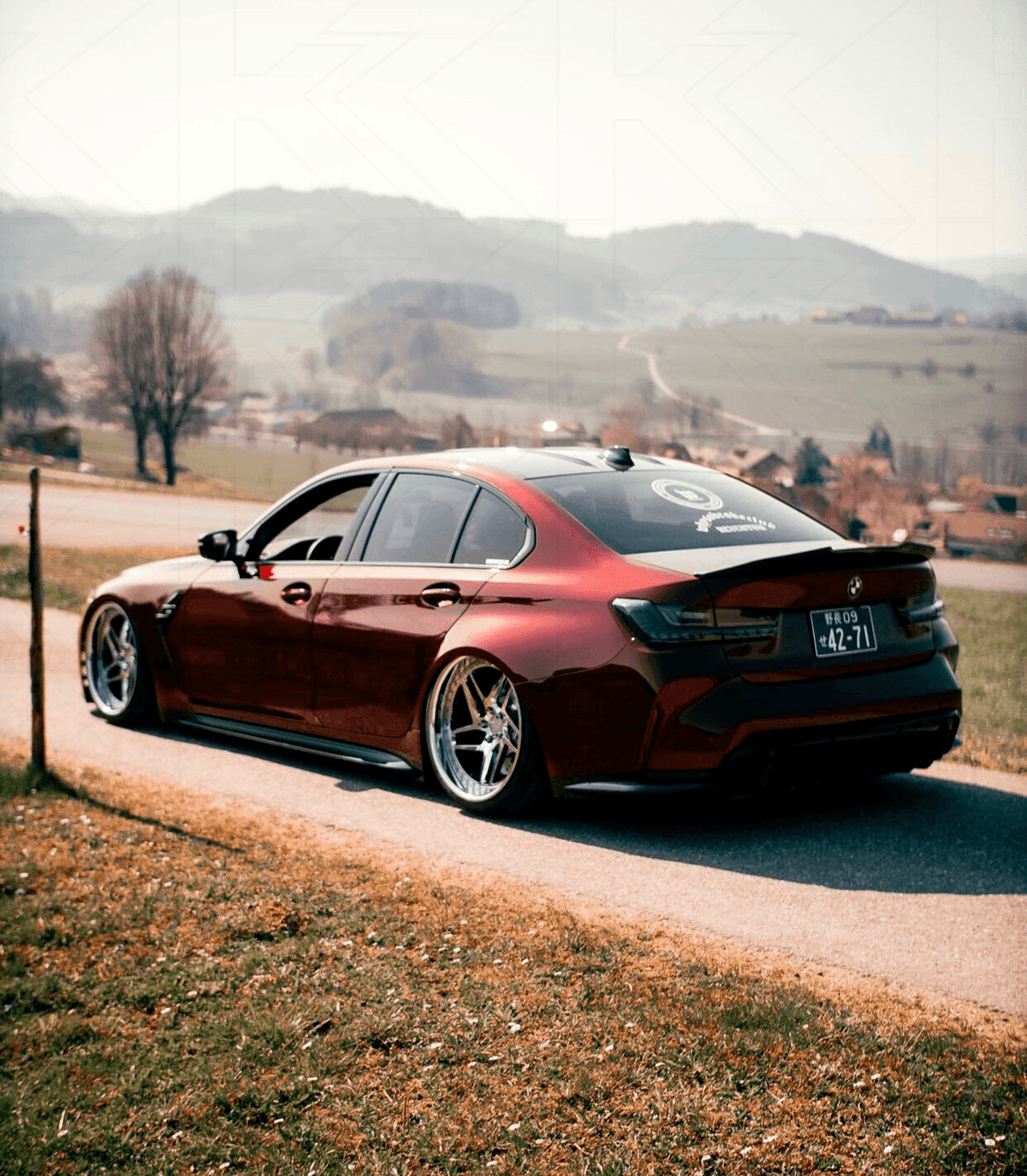 BMW 3-Series G20 G28 G80 GTS style tail lights by K2 Industries, aftermarket LED tail lights for 2019-2024 models.