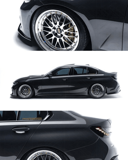 BMW 3-Series G20 G28 G80 GTS style tail lights by K2 Industries, showcasing sleek LED design for 2019-2024 models.