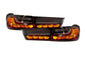 BMW 3-Series G20 G28 G80 GTS style tail lights by K2 Industries, featuring sleek LED design for 2019-2024 models.