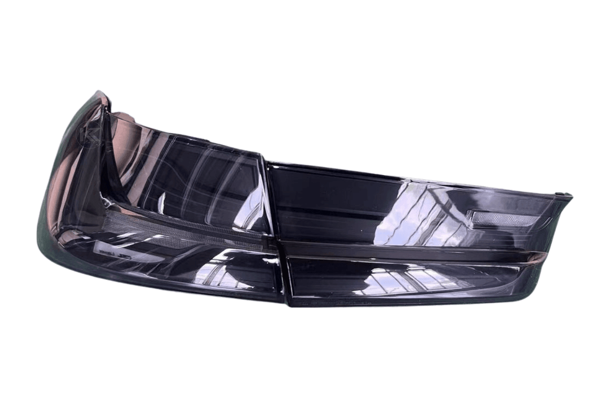 BMW 3-Series G20/G80 M3 CSL laser tail lights upgrade by K2 Industries, showing sleek tail light design on a 2019-2024 model.