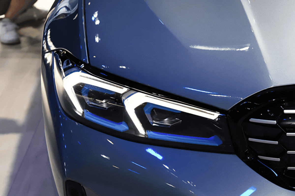 BMW 3 Series G20 G28 LED projector headlights by K2 Industries, featuring sleek design and advanced lighting technology for 2022+.