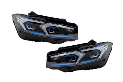 BMW 3 Series G20 G28 LED projector headlights by K2 Industries, featuring modern design and bright illumination for 2022+ models.