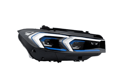 BMW 3 Series G20 G28 LED projector headlights by K2 Industries, featuring modern design and high-intensity lighting for 2022+ models.