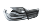 BMW 4-Series F32/F82/F33/F35 clear LED tail lights by K2 Industries for 2013-2016 models, showing sleek, modern design.