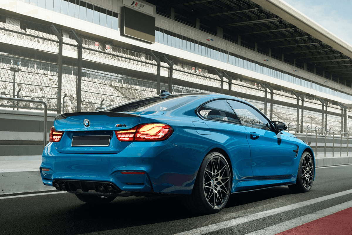 BMW 4-Series M4 F82 F83 F32 F36 OLED GTS Style Tail Lights by K2 Industries, for 2014-2020 models