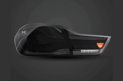 BMW 4-Series M4 F82 F83 F32 F36 OLED Dynamic GTS Style Tail Lights by K2 Industries, for 2014-2020 models.