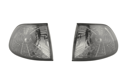 BMW 7-Series E38 smoked corner lights by K2 Industries, original style for 1995-1999 BMW 7-Series E38 model.
