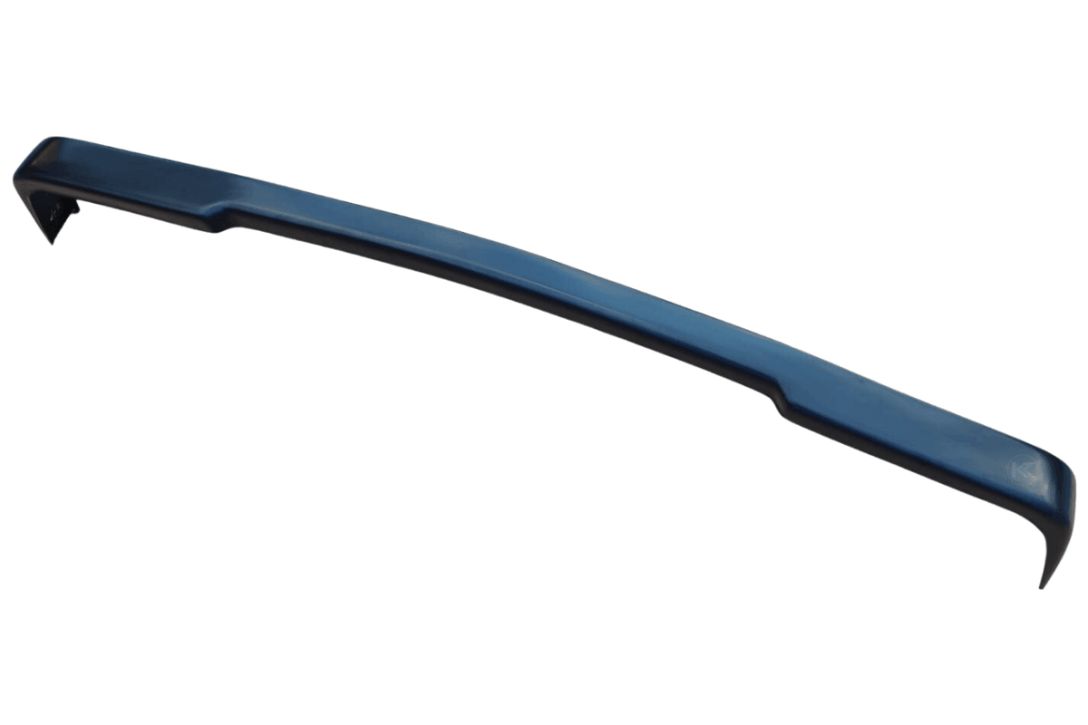 BMW E30 Series 3 IS Style front lip by K2 Industries, designed for models from 1984 to 1991, showing the sleek front lip attachment.