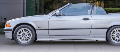 BMW E36 side indicator lights by K2 Industries, black or chrome trim crystal design for 1992-1996 model.