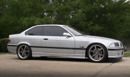 BMW E36 side indicator lights by K2 Industries, black or chrome trim crystal marker lights for 1992-1996 models.