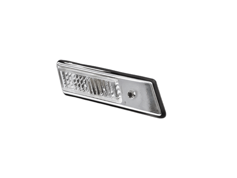 BMW E36 side indicators with black or chrome trim, crystal lens, for 1992-1996 models, by K2 Industries.