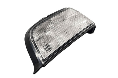 BMW E36 coupe and convertible custom clear tail lights by K2 Industries, model V3, for 1992-1999 vehicles, shown in the image.