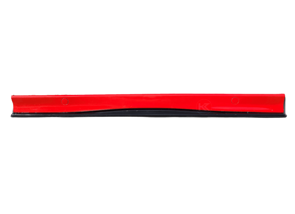 Black BMW E36 M3 Series 3 side skirt extensions by K2 Industries, designed for 1992-1999 models, showing side profile view.