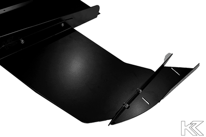 BMW E36 Precision Aluminum Diffuser V1 by K2 Industries, showcasing a sleek, lightweight diffuser for 1992-1999 model.