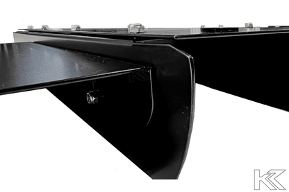 BMW E36 Precision Aluminum Diffuser V1 by K2 Industries, showcasing the sleek, durable diffuser design for 1992-1999 models.