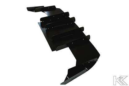 BMW E36 Precision Aluminum Diffuser V1 by K2 Industries, showcasing the sleek, lightweight diffuser design for 1992-1999 models.