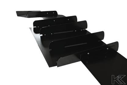 BMW E36 Precision Aluminum Diffuser V1 by K2 Industries, showcasing the sleek diffuser design for 1992-1999 BMW E36 models.