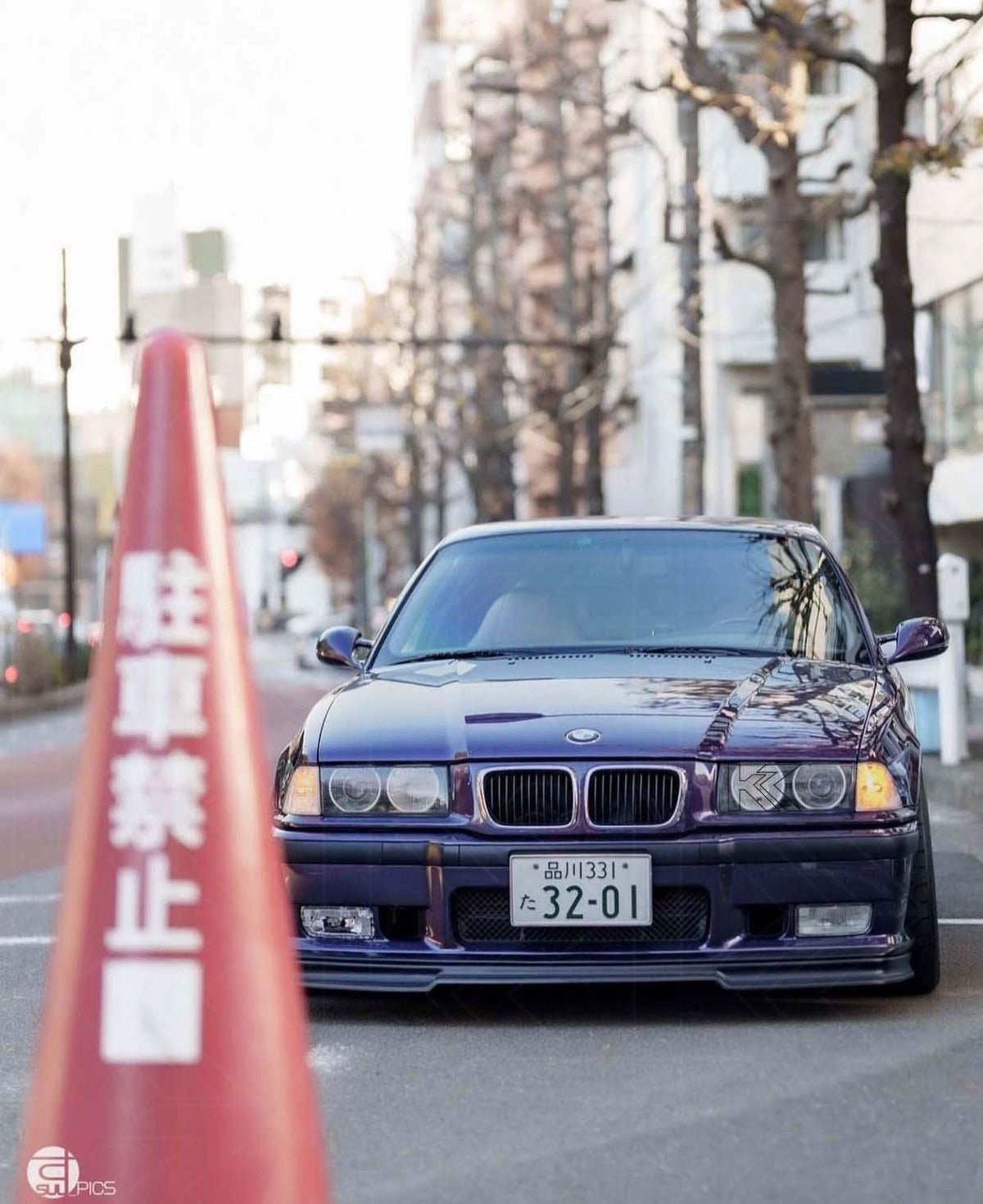 BMW E36 Rieger M3 front lip by K2 Industries, sleek aerodynamic front lip for 1990-1999 BMW E36 models.