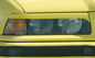 BMW E36 Rieger Headlight Eyebrows for Sedan, Compact, Wagon by K2 Industries, fits 1990-1999 models, enhances headlight appearance.