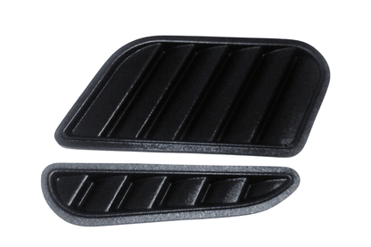 BMW E36 Series 3 GTR-inspired front hood vents by K2 Industries, designed for 1990-1999 models, featuring aggressive styling.
