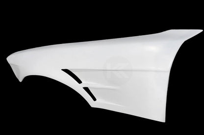 BMW E36 Vented Front Over-Fenders by K2 Industries, showcasing the sleek vented design for 1990-1999 models.