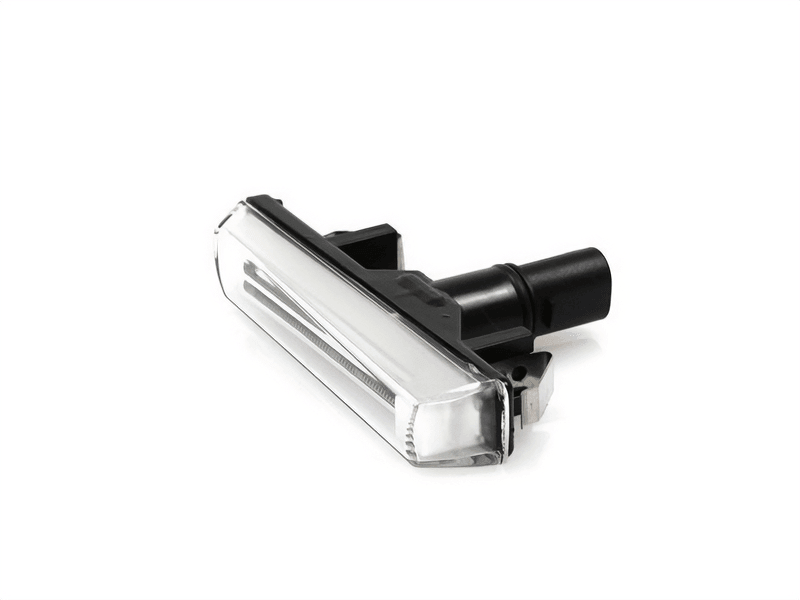 BMW E38 7-Series E46 M3 crystal side indicator light with clear and smoke lens, amber and white LED marker by K2 Industries.