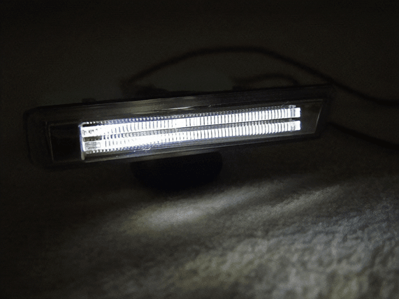 BMW E38 E46 M3 crystal light bar side indicator with clear, smoke lens and white LED, suitable for 1995-2006 models by K2 Industries