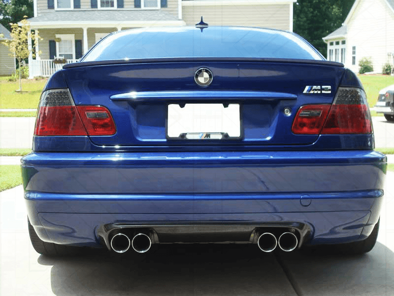 BMW E46 2D Depo LED tail lights set with 4 pieces, compatible with 1999-2003 models, by K2 Industries.