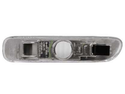 BMW E46 2D Cabrio and 99-01 4D/5D side marker lights by K2 Industries, crystal clear or smoke finish, for 1999-2003 models.