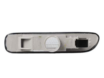 BMW E46 2D/Cabrio and 99-01 BMW 4D/5D side marker lights by K2 Industries, crystal clear or smoke finish, for 1999-2003 models.