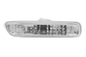 BMW E46 2D/Cabrio and 4D/5D side indicator lights by K2 Industries, crystal clear or smoke finish, for 1999-2003 models.