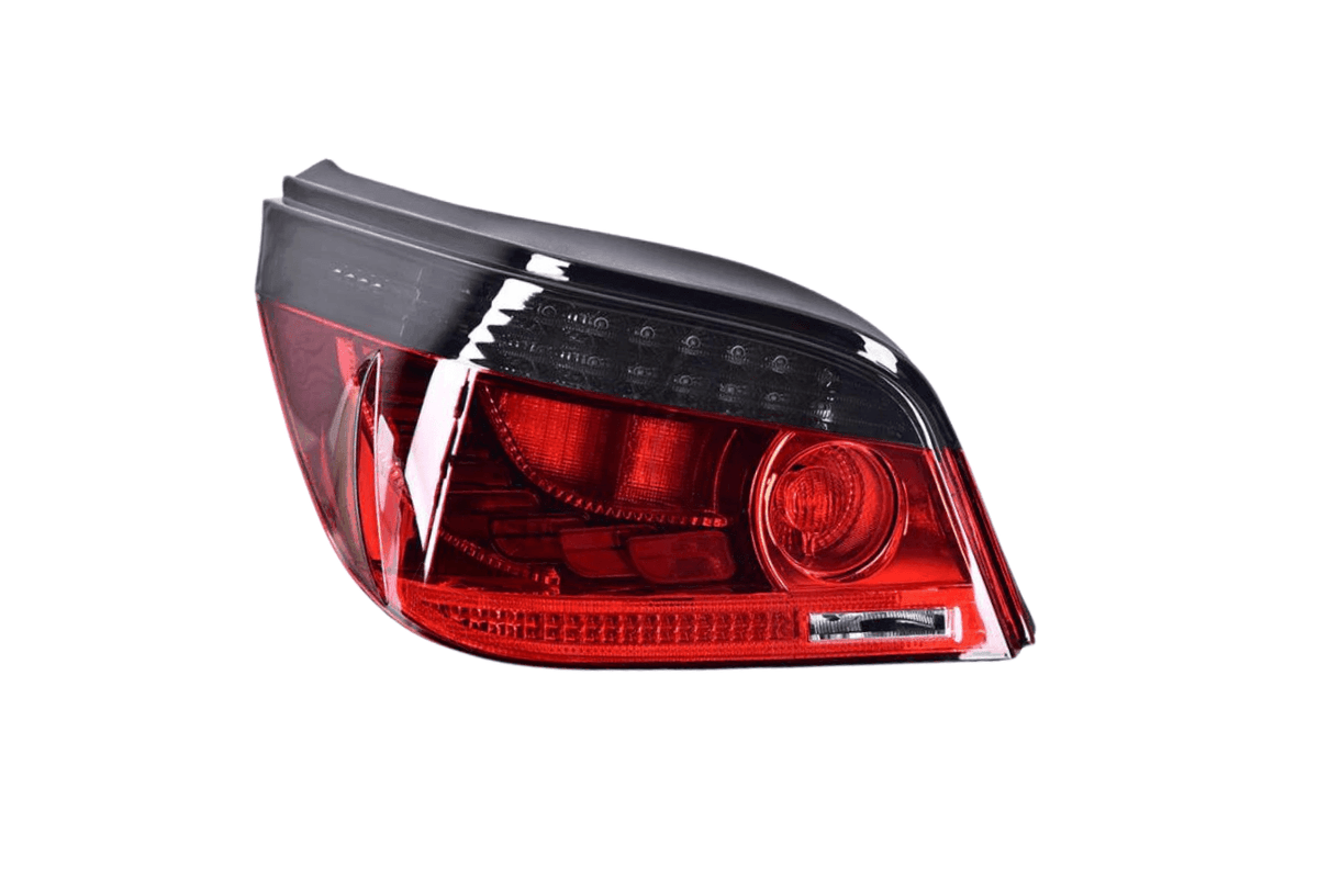 BMW E60 5 Series GTS Style LED tail lights by K2 Industries, aftermarket rear lighting for 2004-2010 BMW E60 5 Series.