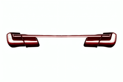 BMW F02 7 Series red LED luxury beam tail lights from K2 Industries, compatible with 2008-2015 models, showcasing sleek design.