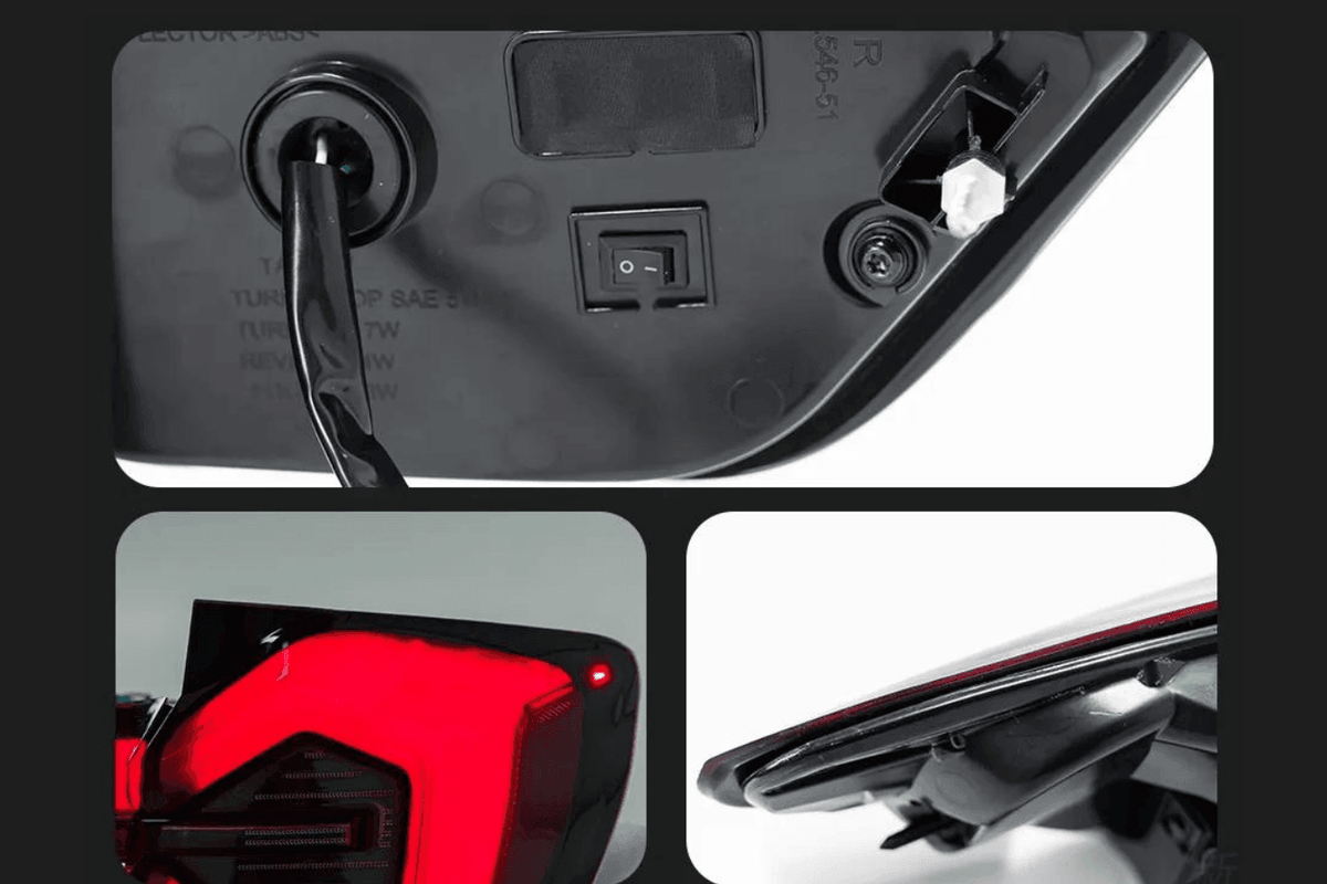 BMW F25 X3 LED Tail Lights by K2 Industries, next-gen LCI style for 2010-2017 model, featuring sleek, modern LED design.