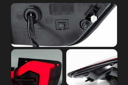 BMW F25 X3 LED Tail Lights by K2 Industries, next-gen LCI style for 2010-2017 model, featuring sleek, modern LED design.