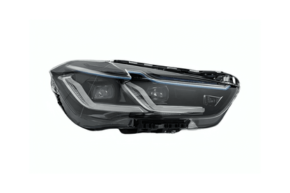 BMW F48 X1 modernized headlight upgrade by K2 Industries, featuring sleek design and advanced lighting for 2016-2020 models.