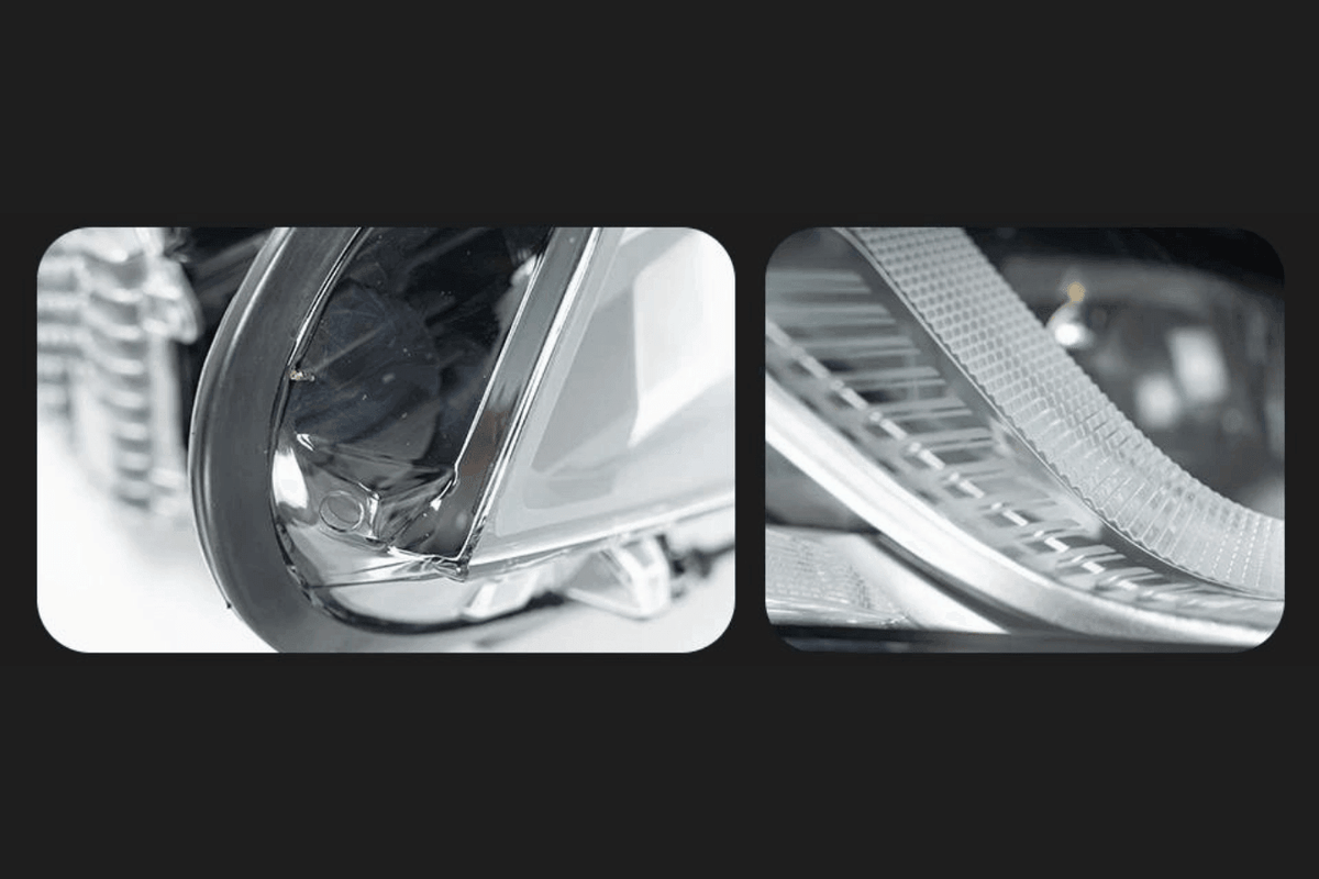 BMW F48 X1 modernized headlight upgrade by K2 Industries, showcasing sleek design and improved lighting for 2016-2020 models.