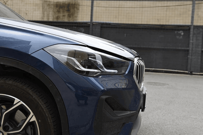 BMW F48 X1 modernized headlights by K2 Industries, upgraded LED headlight assembly for 2016-2020 models.