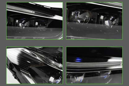 BMW F48 X1 LED headlights upgrade by K2 Industries, showing sleek multi-beam LED headlight design for 2016-2020 models.